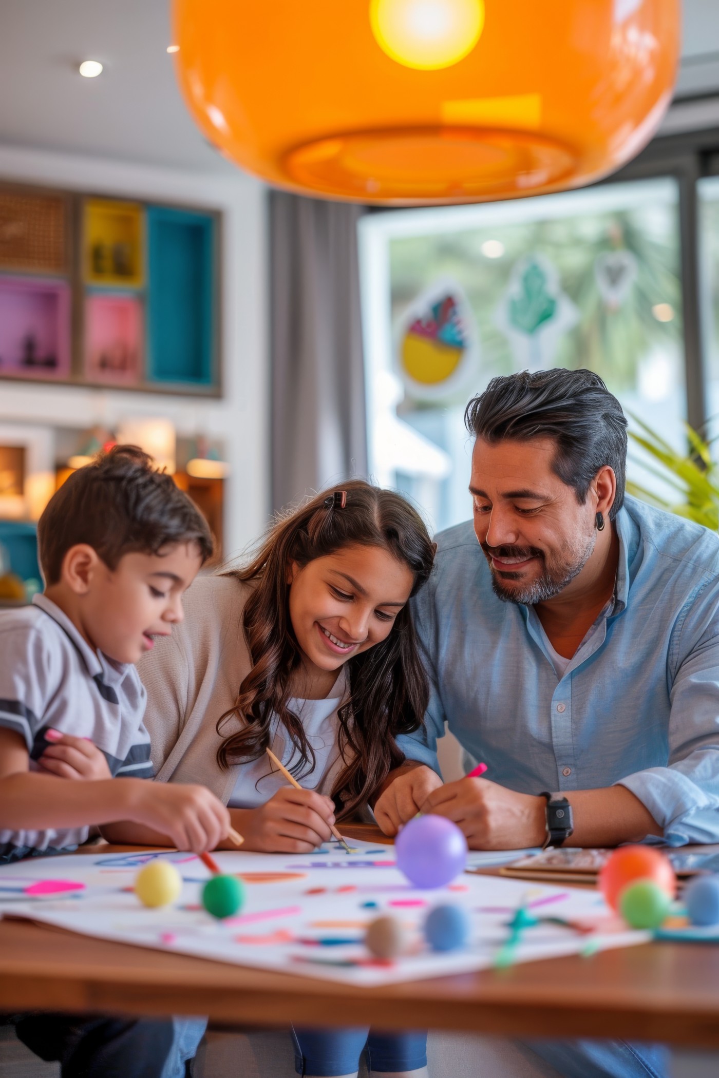 latin-american-family-doing-morning-art-project-together-their-bright-colorful-home (1)